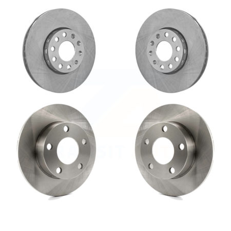 Front Rear Disc Brake Rotors Kit For Volkswagen Passat Audi A4 Quattro K8-101251