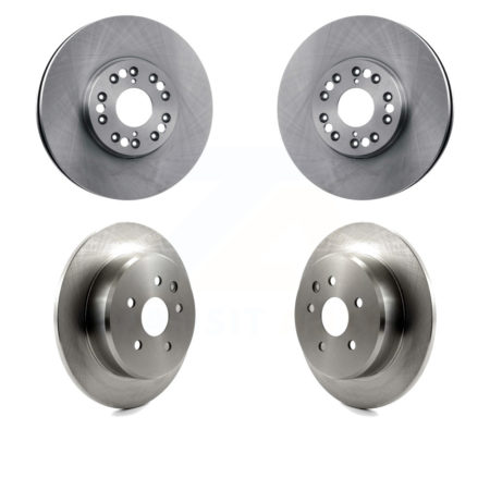 Front Rear Disc Brake Rotors Kit For Lexus GS300 SC430 IS300 GS400 GS430 SC400 K8-101256