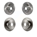 Front Rear Disc Brake Rotor Kit For 2005 Subaru Legacy i Limited With 277mm Diameter K8-101262