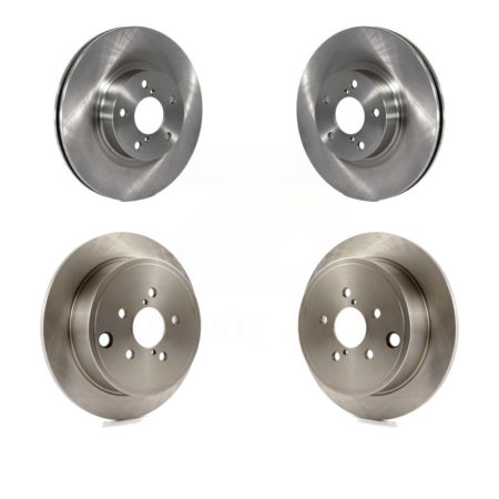 Front Rear Disc Brake Rotors Kit For Subaru Impreza K8-101263