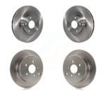 Front Rear Disc Brake Rotors Kit For Subaru Impreza K8-101264