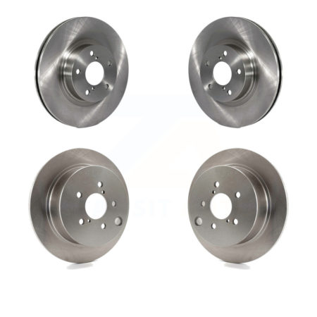 Front Rear Disc Brake Rotors Kit For Subaru Impreza K8-101264