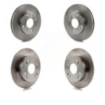 Front Rear Disc Brake Rotors Kit For Honda Accord Acura CL 2.3L K8-101267