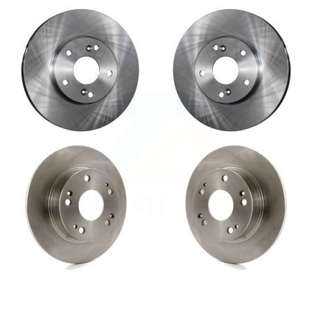 Front Rear Disc Brake Rotors Kit For Honda Accord K8-101269