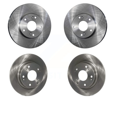 Front Rear Disc Brake Rotors Kit For Honda Civic Acura ILX CSX K8-101271