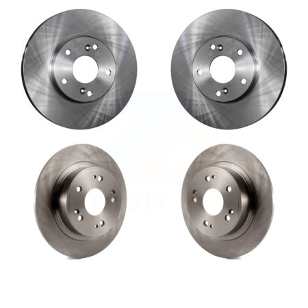 Front Rear Disc Brake Rotors Kit For Honda Accord K8-101272