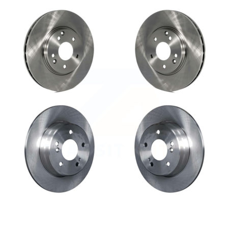 Front Rear Disc Brake Rotors Kit For Chrysler Crossfire Mercedes-Benz SLK320 SLK280 SLK300 K8-101276