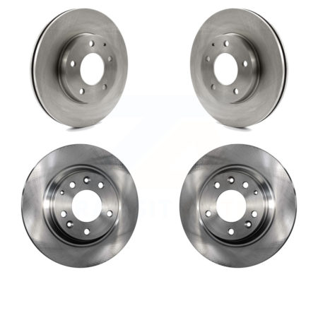 Front Rear Disc Brake Rotors Kit For Mazda 626 Protege K8-101284
