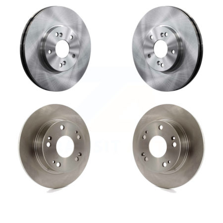 Front Rear Disc Brake Rotors Kit For Honda Accord Acura TSX K8-101288