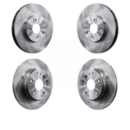 Front Rear Disc Brake Rotors Kit For Acura TL K8-101289