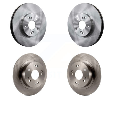 Front Rear Disc Brake Rotors Kit For Honda Accord Acura TSX K8-101290