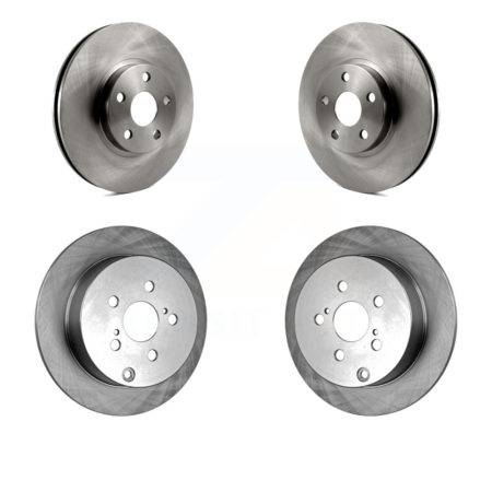 Front Rear Disc Brake Rotors Kit For Toyota Corolla Matrix Scion tC Pontiac Vibe Celica K8-101298