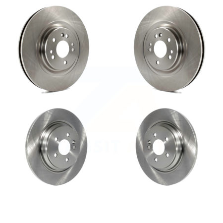 Front Rear Disc Brake Rotors Kit For Mercedes-Benz ML500 ML430 ML55 AMG K8-101299