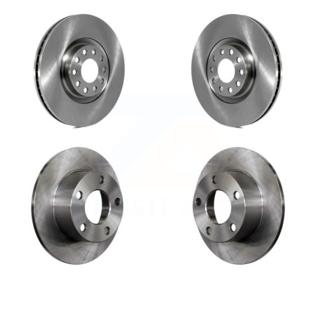 Front Rear Disc Brake Rotors Kit For Audi A6 K8-101312