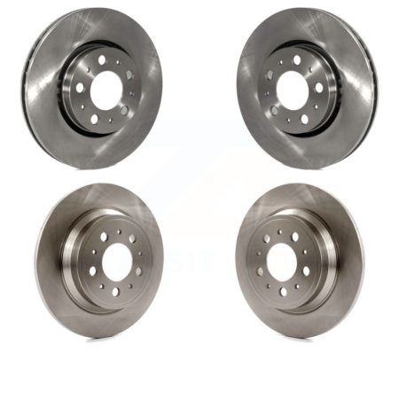 Front Rear Disc Brake Rotors Kit For Volvo S60 V70 XC70 S80 K8-101317