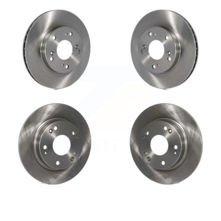 Front Rear Disc Brake Rotors Kit For Honda Civic K8-101322