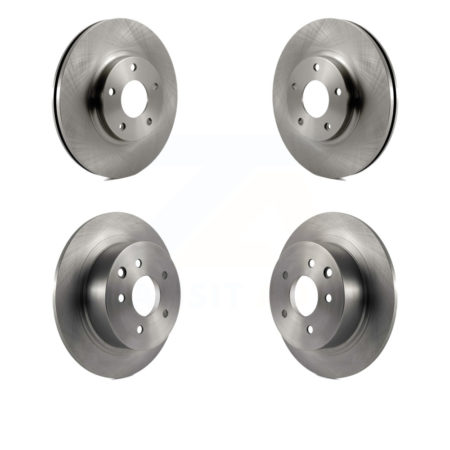 Front Rear Disc Brake Rotors Kit For Nissan Altima K8-101327