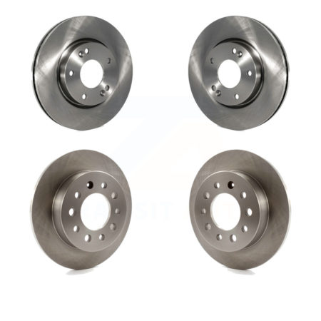 Front Rear Disc Brake Rotors Kit For Hyundai Tiburon K8-101331