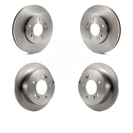 Front Rear Disc Brake Rotors Kit For Hyundai XG350 XG300 K8-101340