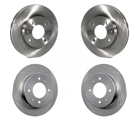 Front Rear Disc Brake Rotors Kit For Hyundai Elantra K8-101345