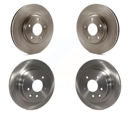 Front Rear Disc Brake Rotors Kit For Infiniti Q45 M45 INFINITI K8-101348