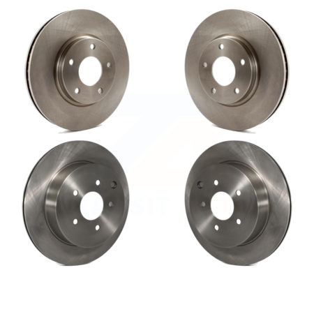 Front Rear Disc Brake Rotors Kit For Nissan Quest Pathfinder K8-101349