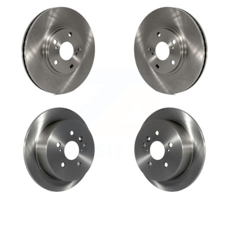 Front Rear Disc Brake Rotors Kit For Toyota Highlander K8-101360