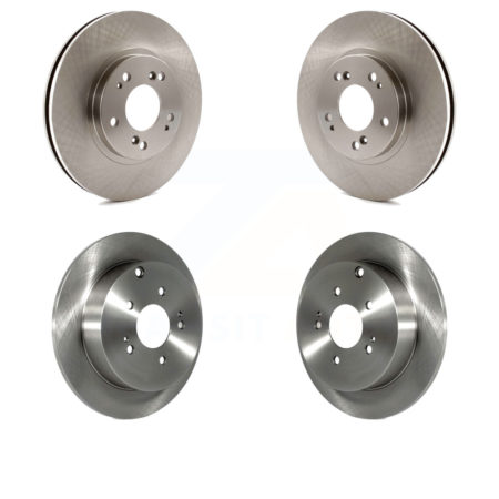 Front Rear Disc Brake Rotors Kit For Mitsubishi Endeavor K8-101364