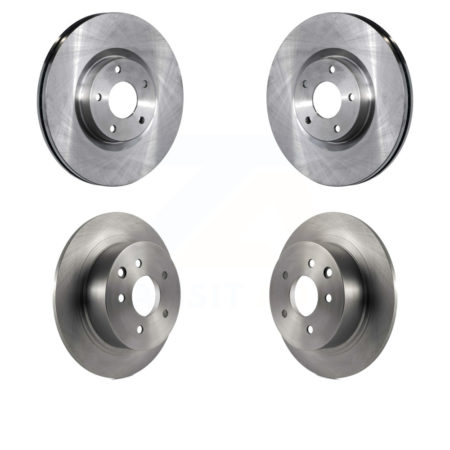 Front Rear Disc Brake Rotors Kit For Nissan Altima Maxima K8-101370