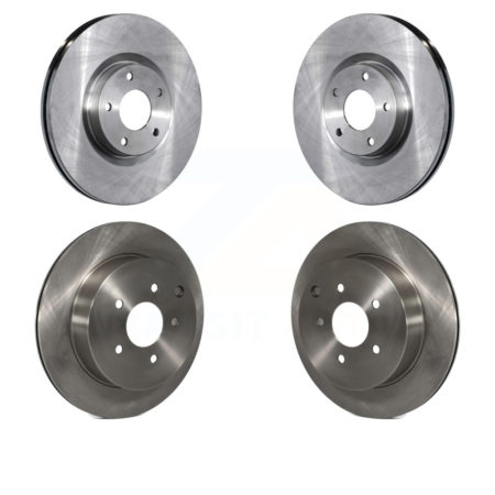 Front Rear Disc Brake Rotors Kit For Nissan Murano Infiniti FX35 FX45 INFINITI K8-101371