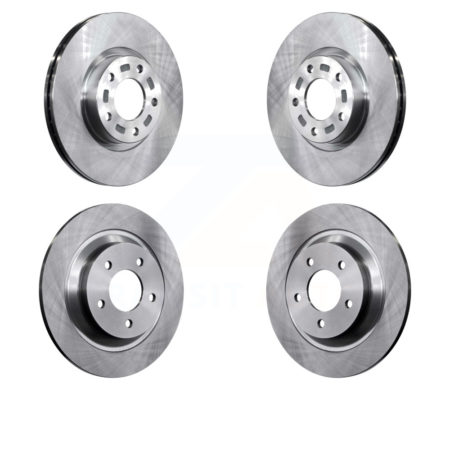 Front Rear Disc Brake Rotors Kit For Mazda 5 K8-101384
