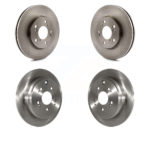 Front Rear Disc Brake Rotors Kit For 2005-2010 Honda Odyssey K8-101386