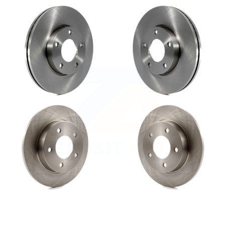 Front Rear Disc Brake Rotors Kit For Mazda 3 Sport K8-101389