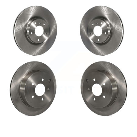 Front Rear Disc Brake Rotors Kit For Nissan Murano INFINITI M37 QX70 Q70 Q70L M56 M35h K8-101392