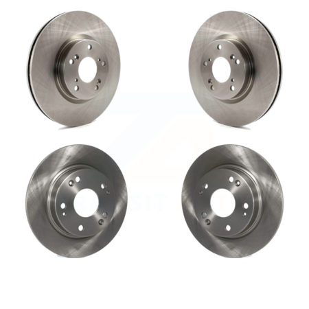 Front Rear Disc Brake Rotors Kit For Honda Civic Acura ILX CSX K8-101396