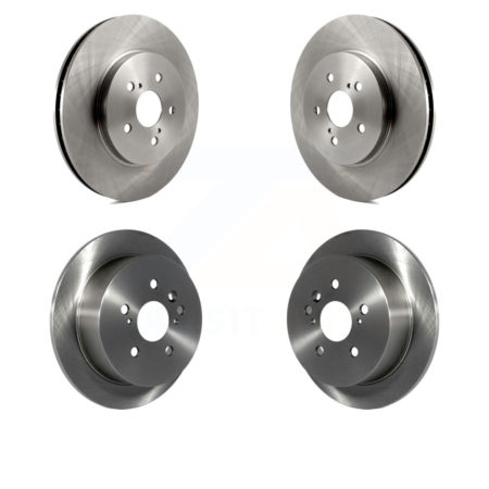 Front Rear Disc Brake Rotors Kit For Lexus Toyota Highlander RX350 RX330 RX400h K8-101401