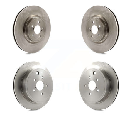 Front Rear Disc Brake Rotors Kit For Subaru Outback Legacy K8-101411