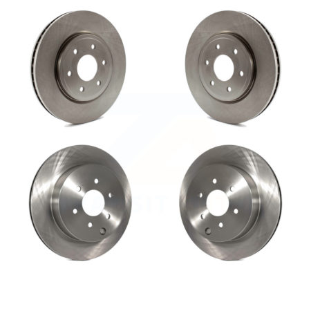 Front Rear Disc Brake Rotors Kit For Nissan Pathfinder K8-101415