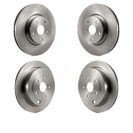 Front Rear Disc Brake Rotors Kit For Subaru Tribeca B9 K8-101417