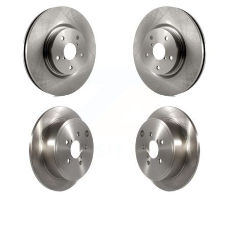 Front Rear Disc Brake Rotors Kit For Subaru WRX K8-101419