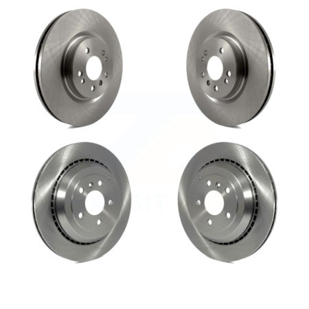 Front Rear Disc Brake Rotors Kit For Mercedes-Benz R350 ML500 R500 R320 With Vented Rotor K8-101436