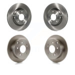 Front Rear Disc Brake Rotors Kit For Mitsubishi Galant Eclipse K8-101440