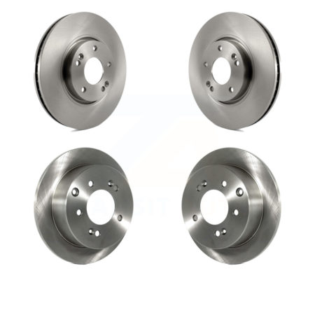 Front Rear Disc Brake Rotors Kit For Kia Forte Koup Forte5 K8-101447