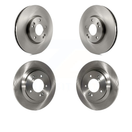 Front Rear Disc Brake Rotors Kit For Kia Optima Hyundai Sonata Soul EV K8-101450