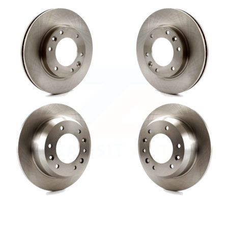 Front Rear Disc Brake Rotors Kit For Kia Sedona Hyundai Entourage K8-101452