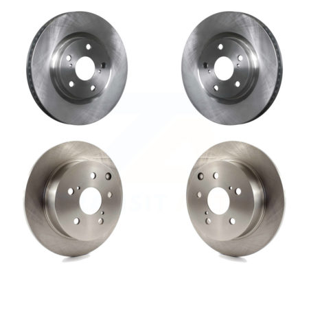 Front Rear Disc Brake Rotors Kit For Toyota Matrix Pontiac Vibe K8-101453