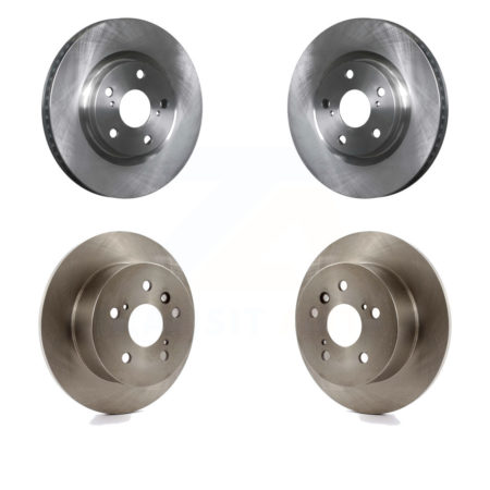 Front Rear Disc Brake Rotors Kit For Toyota Camry Lexus ES350 Avalon K8-101454