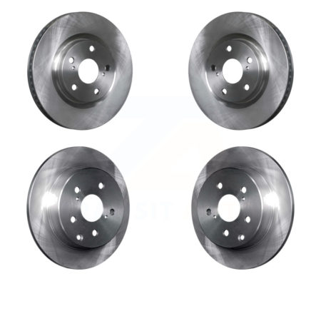 Front Rear Disc Brake Rotors Kit For Toyota RAV4 K8-101455