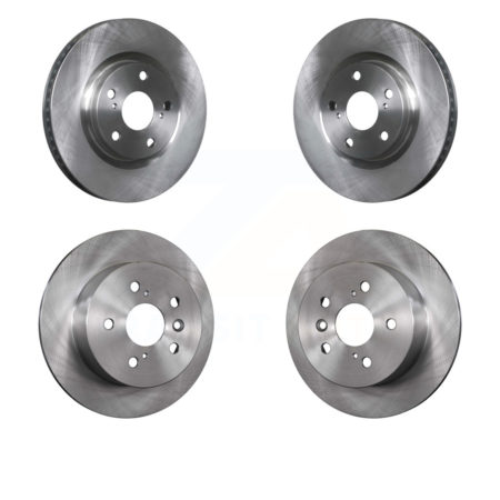 Front Rear Disc Brake Rotors Kit For Toyota Camry Lexus ES350 Avalon ES300h K8-101458