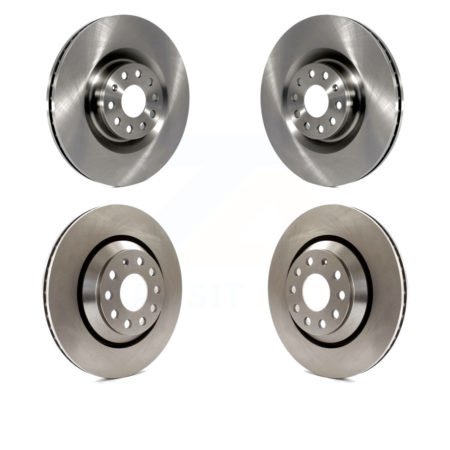 Front Rear Disc Brake Rotors Kit For Volkswagen Passat CC Golf R R32 K8-101459